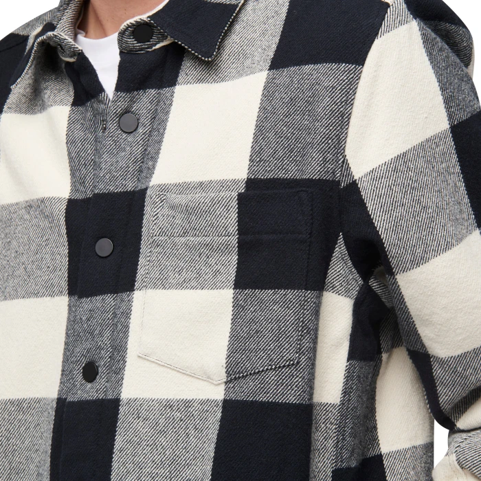 Black Diamond Project Lined Flannel Hemd langarm black/off white (Herren)