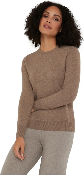 Falke Luxury Rundhals Pullover oak mel. (Damen)