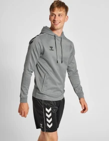 hummel Core XK Poly Sweat Hoodie grey melange (Herren)