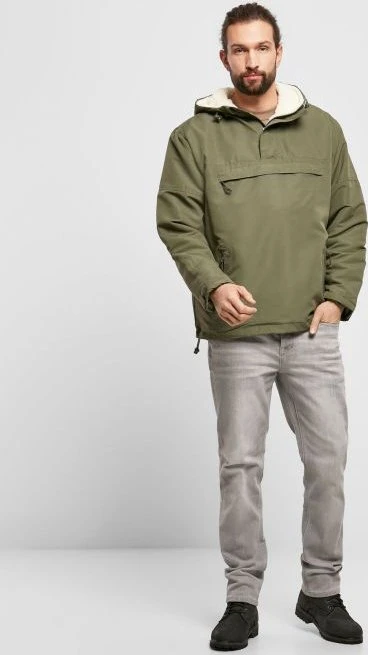 Brandit Windbreaker Sherpa Anorak olive (Herren)
