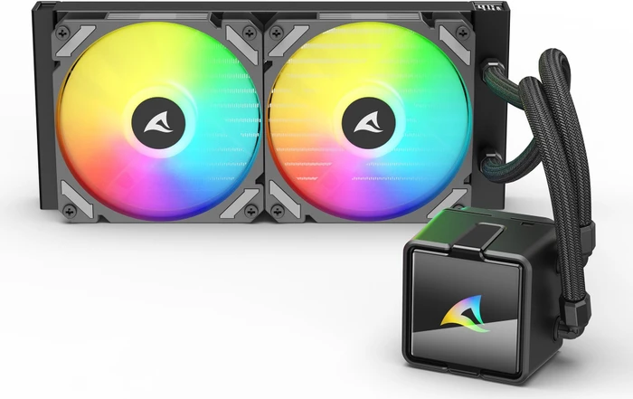 Sharkoon S50 ARGB, schwarz