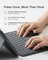 Inateck ACE Touch Tastaturhülle für iPad Pro 11" (M4), grau, UK Vorschaubild