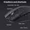 T'nB Rechargeable Bluetooth Wireless Mouse, Astro Exclusiv schwarz/gold, USB/Bluetooth Vorschaubild