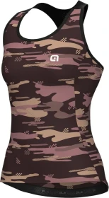 Alé Pragma Lara Trikot ärmellos braun (Damen)