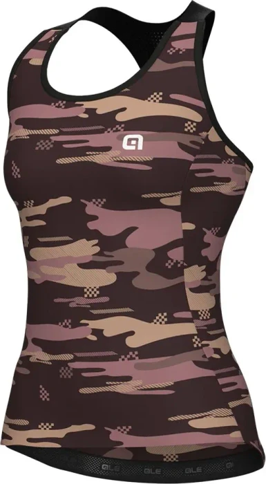 Alé Pragma Lara Trikot ärmellos braun (Damen)