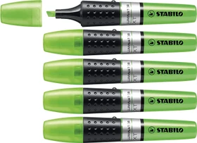 STABILO Luminator grün, 5er-Pack