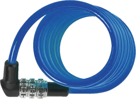 ABUS 3506C/120 Spiralkabelschloss, Zahlenkombination color