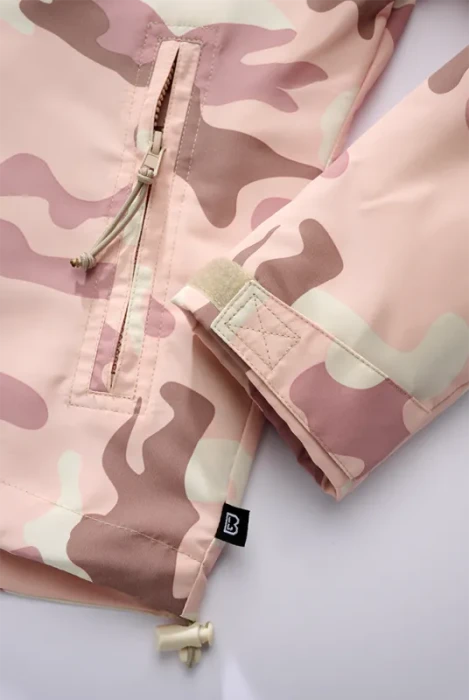 Brandit Windbreaker Frontzip Jacke candy camo (Damen)