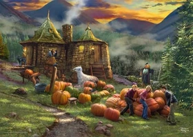 Schmidt Spiele Thomas Kinkade Harry Potter Hagrid's Hut