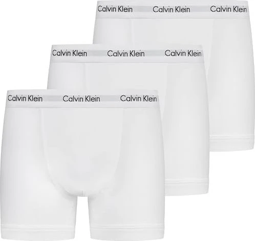 Calvin Klein Cotton Stretch 3er Boxer Briefs weiß (Herren)