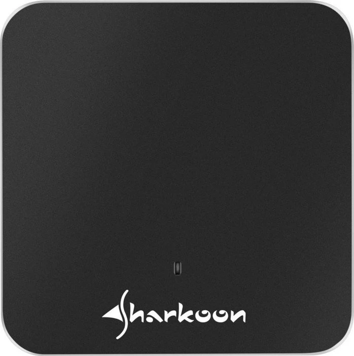 Sharkoon Aluminium Slim 4-port schwarz, USB 3.0 Hub