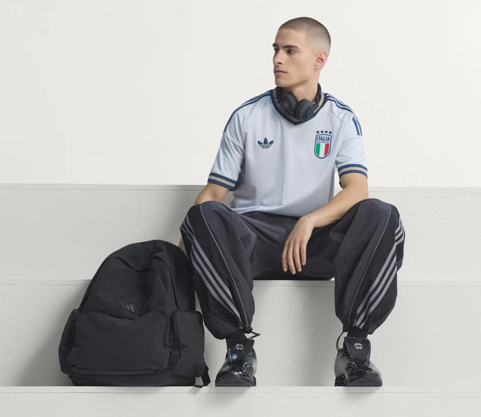 adidas Italien Authentic 2026 Auswärtstrikot kurzarm aeroblue (Herren)