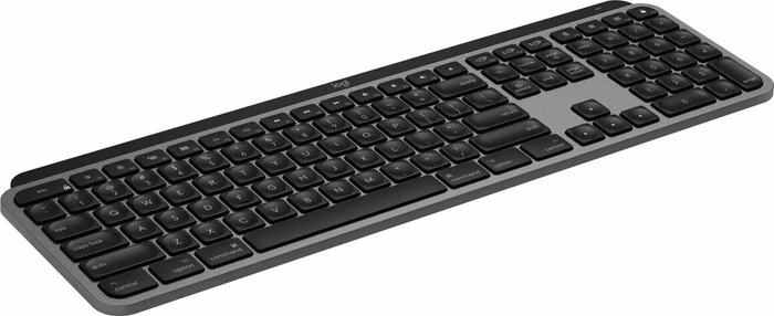 Logitech MX Keys for Mac space gray, Space Grey, USB/Bluetooth, US