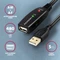 Axagon USB-A Verlängerung, USB 2.0, 480Mb/s, USB-A 2.0 [Stecker] auf USB-A 2.0 [Buchse], aktiv, Verlängerungskabel A/A, 5m Vorschaubild