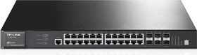 TP-Link T2700G JetStream Rackmount Gigabit Managed Switch, 20x RJ-45, 4x RJ-45/SFP, 2x SFP+ (T2700G-28TQ)