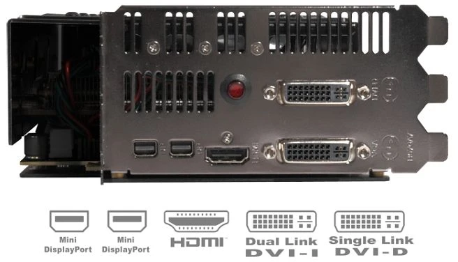 Club 3D Radeon HD 7990 [Tahiti XT], 2x 3GB GDDR5, 2x DVI, HDMI, 2x mDP