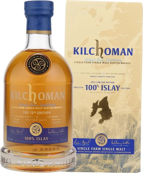 Kilchoman 100% Islay Limited Edition 2022 700ml