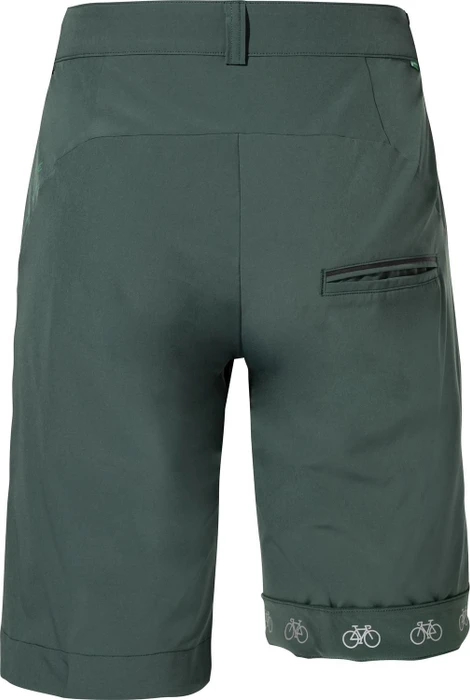 Vaude Cyclist Shorts Fahrradhose kurz dusty forest (Damen)