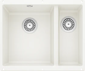 Blanco Rotan 340/160-U Unterbau Becken links weiß