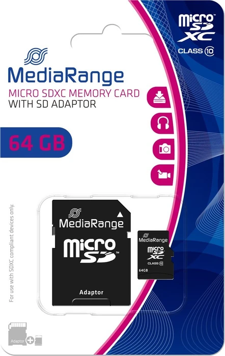 MediaRange R60/W15 64GB Kit, Class 10