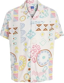 Jack & Jones Relaxed Fit Hemd kurzarm sugar swizzle (Herren)