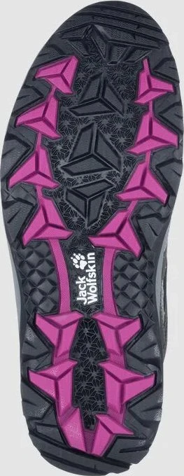 Jack Wolfskin Vojo 3 Texapore Low dark steel/purple (Damen)