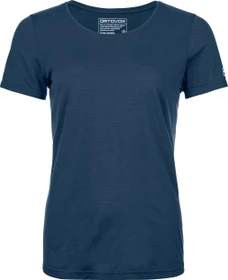 Ortovox 120 Cool Tec Clean Funktionsshirt kurzarm blue nunatak (Damen)