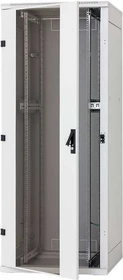 Triton RZA N 19" Standverteiler, 800x800 42HE, Sicherheitsglastür, IP20, grau, 800mm tief