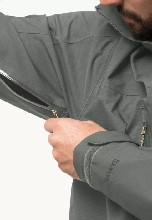 Jack Wolfskin Kammweg 3L Funktionsjacke gecko green (Herren)