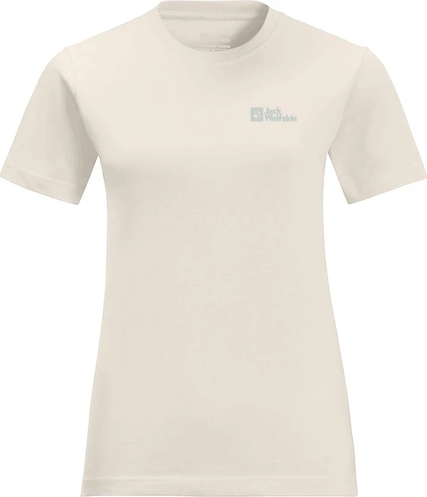 Jack Wolfskin Essential T-Shirt kurzarm cotton white (Damen)