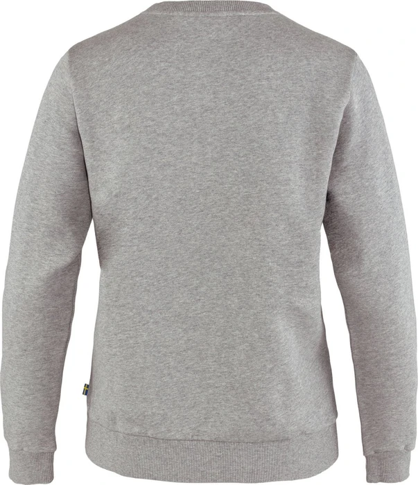 Fjällräven Logo Sweatshirt grey/melange (Damen)