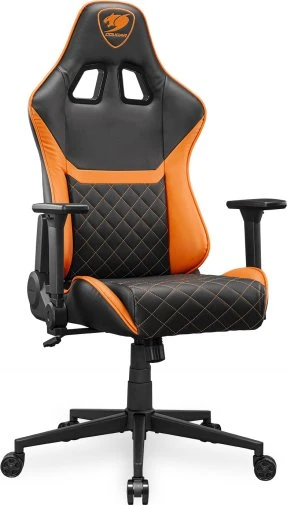Cougar Armor One V2 Gamingstuhl, schwarz/orange