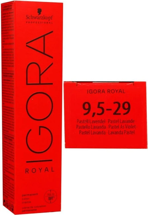 Schwarzkopf Igora Royal Pearlescence Haarfarbe 9.5/29 pastell lavendel, 60ml