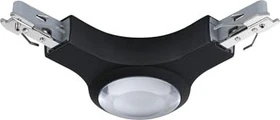 Paulmann URail Schienensystem-Komponente dimmbarer LED L-Verbinder schwarz