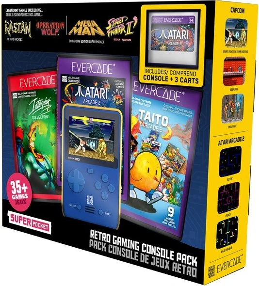 Blaze Entertainment Super Pocket Konsole Capcom Starter Bundle 2