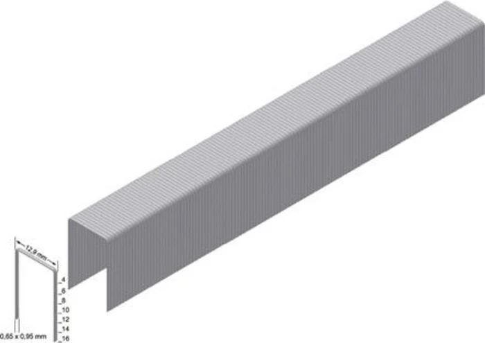Prebena Typ A verzinkt Tacker-Klammern, 10x12.8mm, 8000 Stück