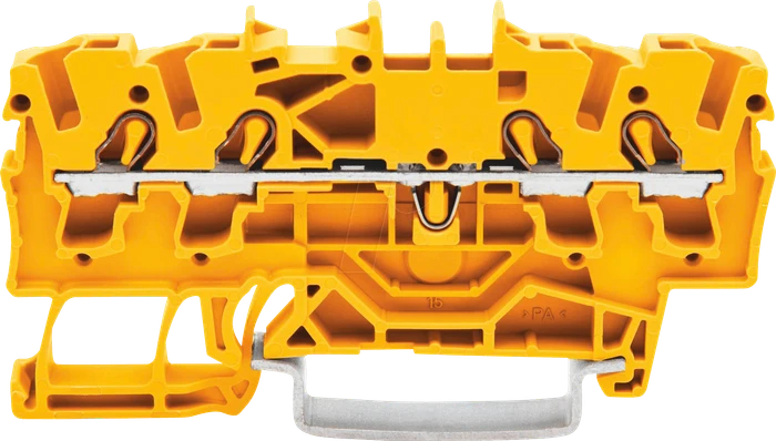 Wago Durchgangsklemme Serie 2002 mit Push-in CAGE CLAMP