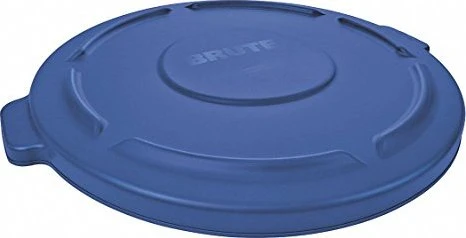 Rubbermaid Deckel für Brute 76l Mülleimer blau