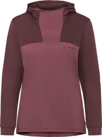 Vaude Qimsa Hoody Trikot langarm ruby dusk (Damen)