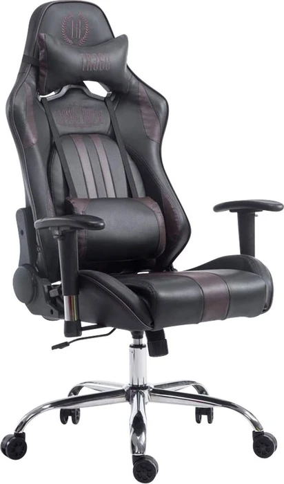 CLP Racing Limit Kunstleder Gamingstuhl, schwarz/braun
