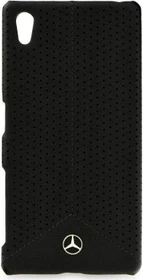 Mercedes-Benz Hard Cover Leather Perforated für Sony Xperia Z5 schwarz