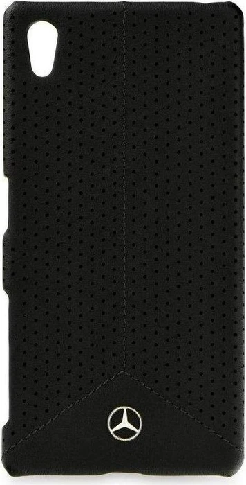 Mercedes-Benz Hard Cover Leather Perforated für Sony Xperia Z5 schwarz