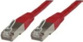 MicroConnect Patchkabel, Cat6, F/UTP, RJ-45/RJ-45, 1m, rot