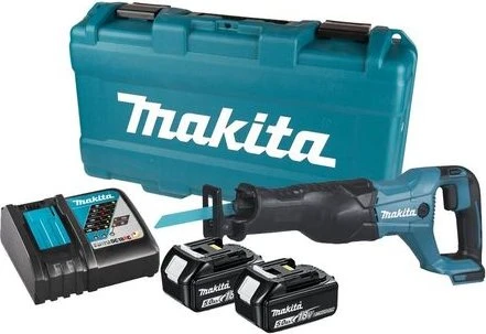 Makita DJR187RTE Akku-Säbelsäge inkl. Koffer + 2 Akkus 5.0Ah