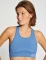hummel Christel Sport-BH riviera/blue bell melange (Damen) Vorschaubild
