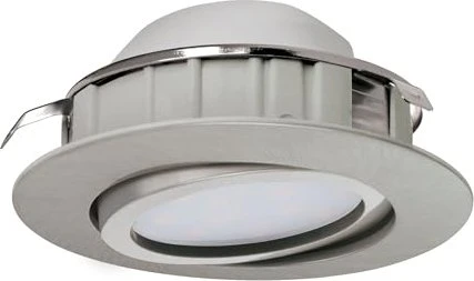 Eglo Pineda rund 8.4cm 6W 3000K Einbauleuchte nickel matt