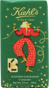 Kiehl's Holiday Edition Scented Scrub Bar Soap Coriander, 140g