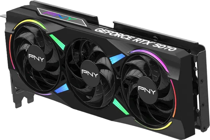 PNY GeForce RTX 5070 ARGB Epic-X RGB Overclocked Triple Fan, 12GB GDDR7, HDMI, 3x DP