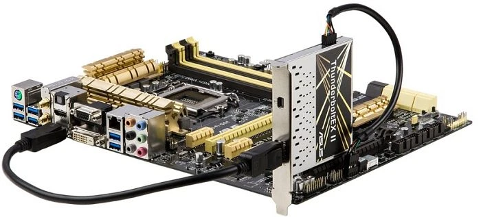 ASUS ThunderboltEX II, PCIe 2.0 x4