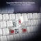 Redragon Ucal K673 Pro, schwarz/weiß, LEDs RGB, Redragon RED, USB/Bluetooth, US Vorschaubild